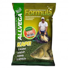 Прикормка Allvega Formula Carp Hemp 0,9 кг (Карп Конопля)