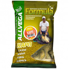 Прикормка Allvega Formula Carp Honey 0,9 кг (Карп Мед)