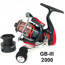 Катушка Komandor GB-III 2000 (13+1BB) передн.фрикцион (5.1:1) (запас.пласт.шпуля)