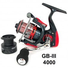 Катушка Komandor GB-III 4000 (13+1BB) передн.фрикцион (5.5:1) (запас.пласт.шпуля)