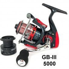 Катушка Komandor GB-III 5000 (13+1BB) передн.фрикцион (5.5:1) (запас.пласт.шпуля)