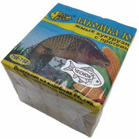 Кукурузный жмых для рыбалки с ароматом чеснока /Лакомка Юга/ Кукурузный жмых для рыбалки с ароматом чеснока /Лакомка Юга/